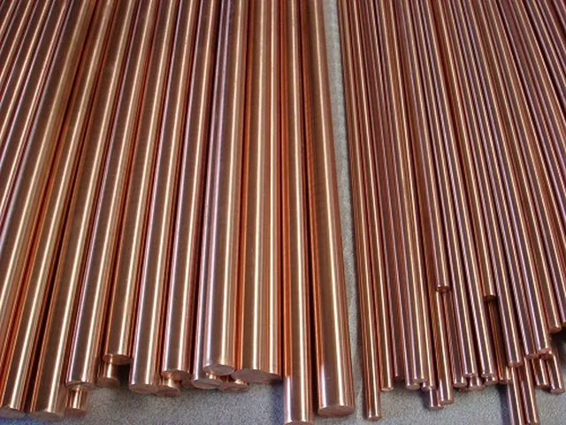 Beryllium copper rod and bar stock